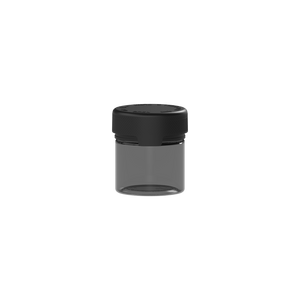 60CC/2FL.OZ/60ML Aviator CR - Container With Inner Seal & Tamper - Translucent Black With Opaque Black Lid - Copackr.com