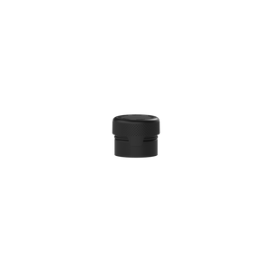 5cc/5ML Aviator CR - Container With Inner Seal & Tamper - Opaque Black With Opaque Black Lid - Copackr.com