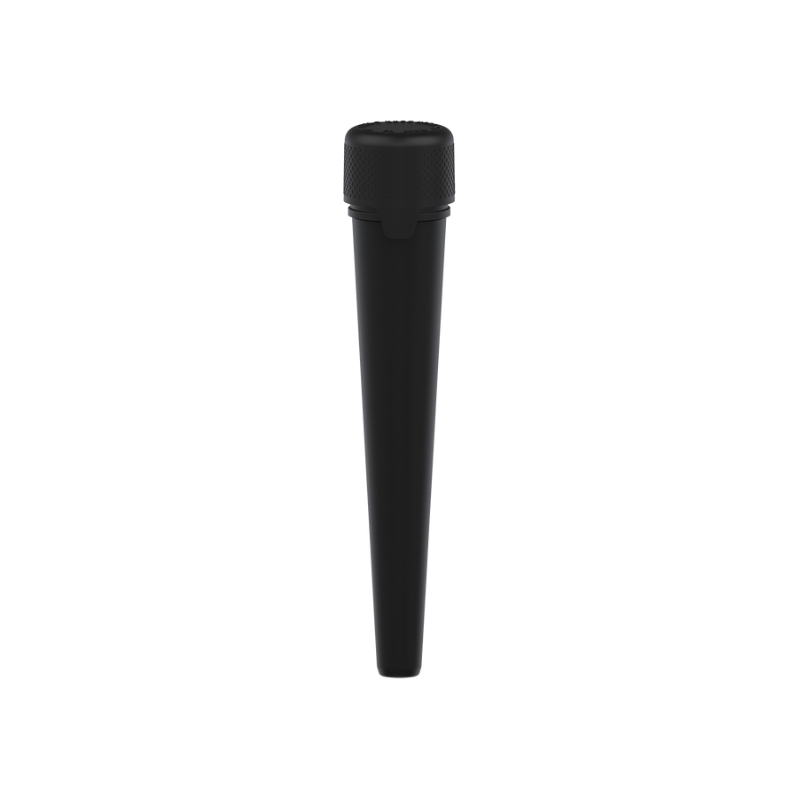 AVIATOR CR - TUBE 113MM WITH INNER SEAL & TAMPER - OPAQUE BLACK WITH OPAQUE BLACK LID - Copackr.com