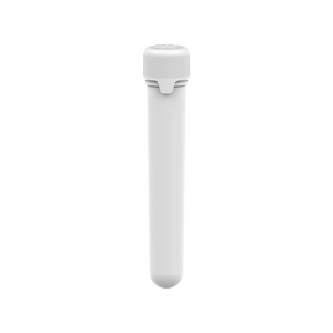 AVIATOR CR - TUBE 120MM WITH INNER SEAL & TAMPER - OPAQUE WHITE WITH OPAQUE WHITE LID - Copackr.com