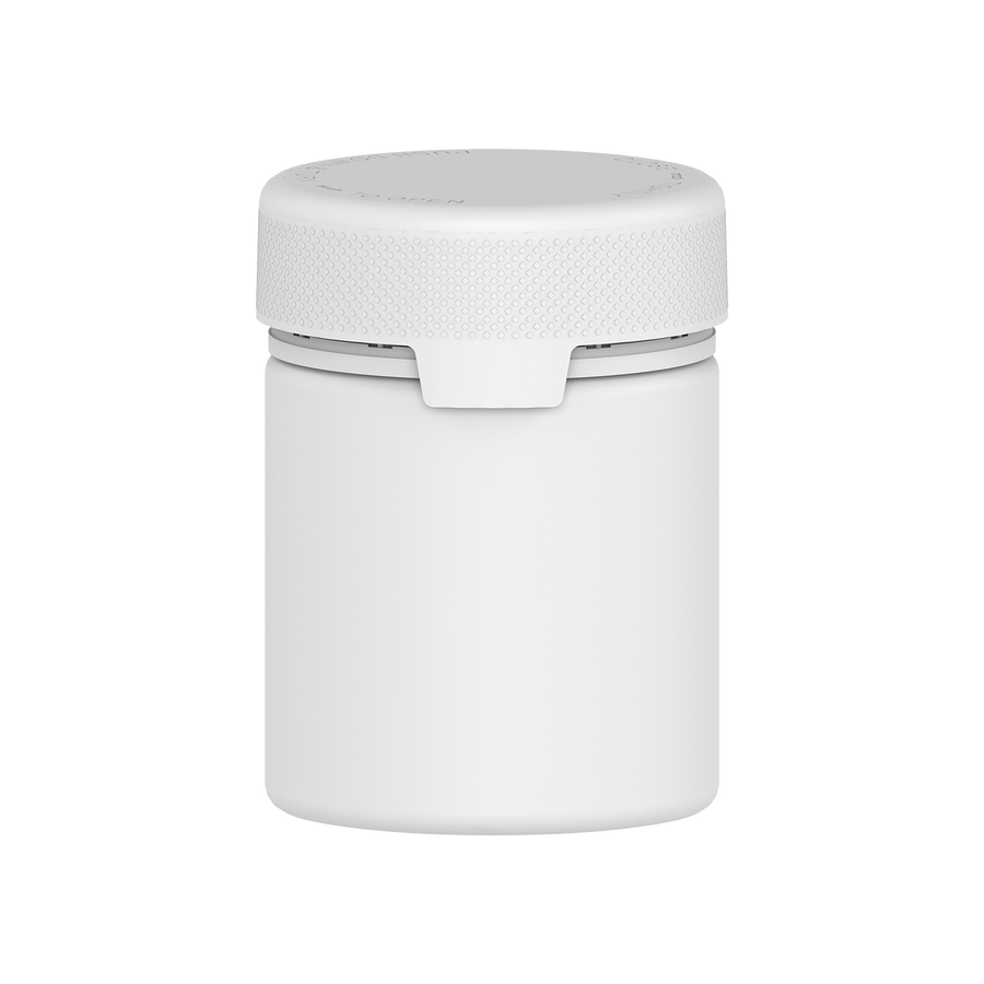 550CC/18.5FL.OZ/550ML Aviator CR - XL Container With Inner Seal & Tamper - Opaque White With Opaque White Lid - Copackr.com